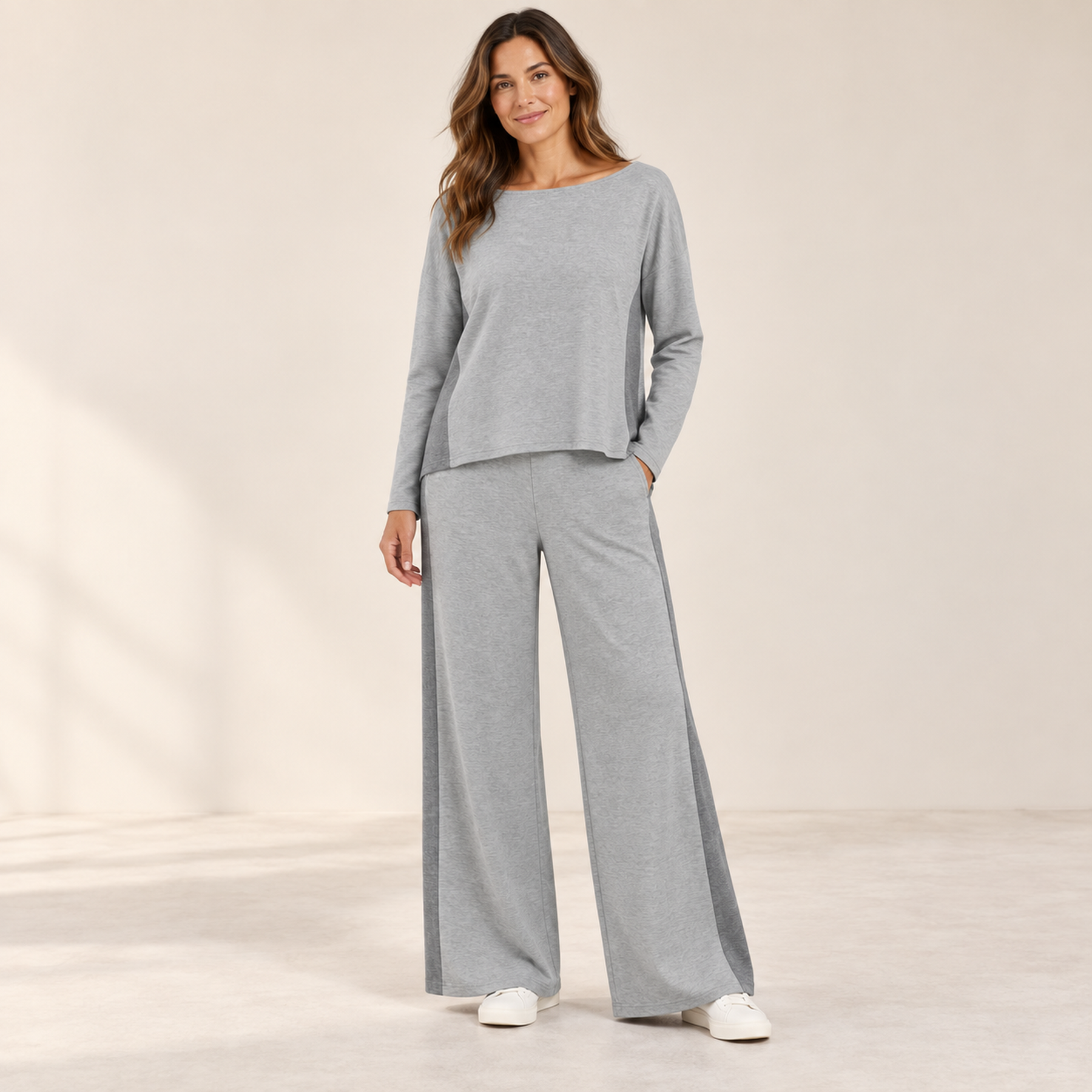 Meadow Side-Panel Wide-Leg Lounge Set