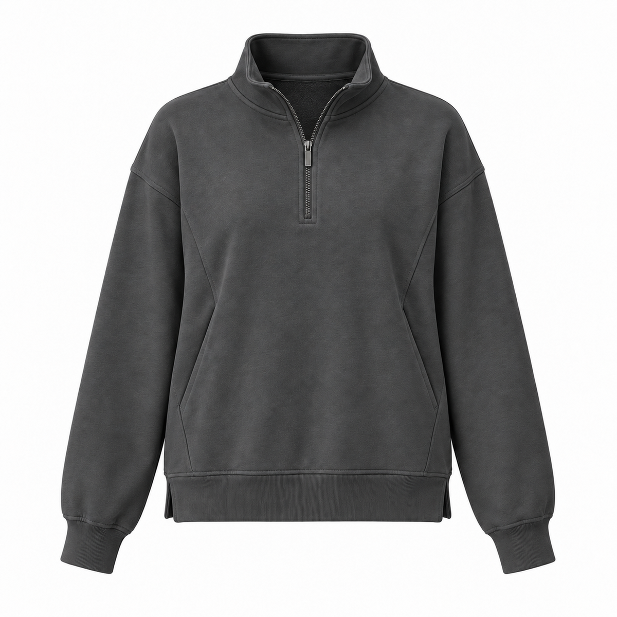 Elowen Panel-Pocket Half-Zip Pullover